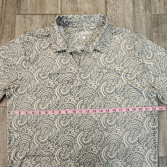Chubbies Screen Saver Performance Polo Shirt Mens Size L Golf Retro Athletic - Picture 6 of 12